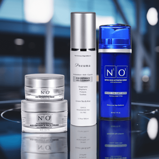 Nitric Oxide skincare developed by Dr. Bryan