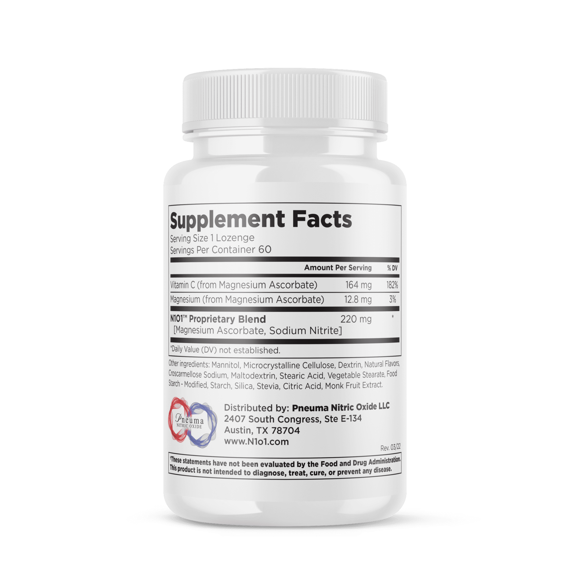 Nitric Oxide Lozenges