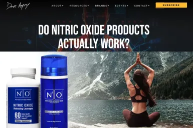 n1o1 press Dave Asprey Nitric Oxide
