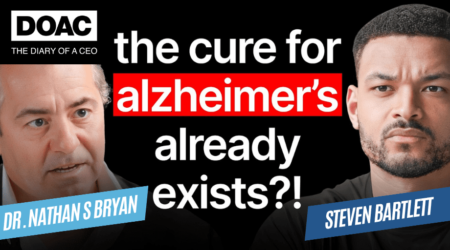 Diary of a CEO Podcast featuring Dr. Nathan Bryan