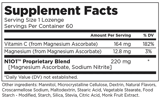 N1O1 screenshot at .. am nitric oxide