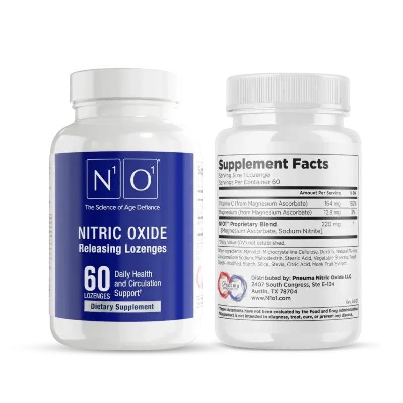 N1O1 nitric oxide nitric oxide nitric oxide lozenges