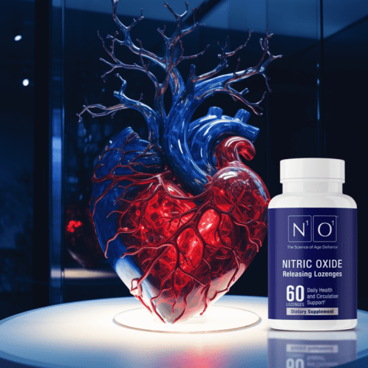 N1O1 nitric oxide cardiovascular heart health health and wellness image