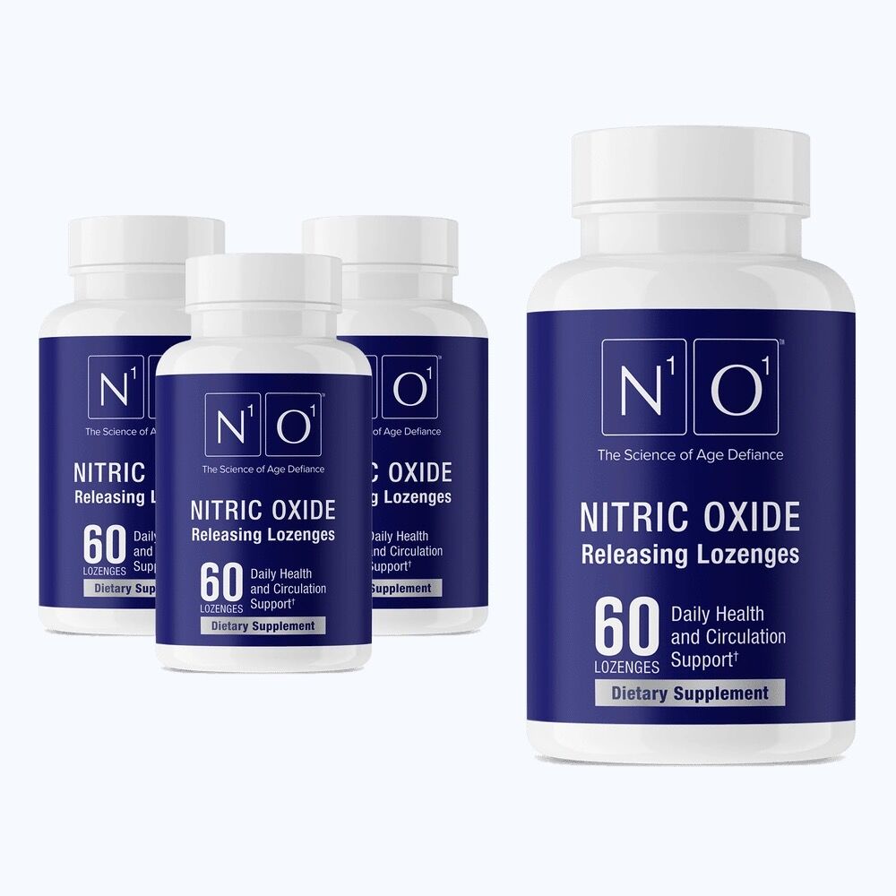 N1o1 Nitric Oxide Lozenges Bundle (Buy 3 Get 1 Free)